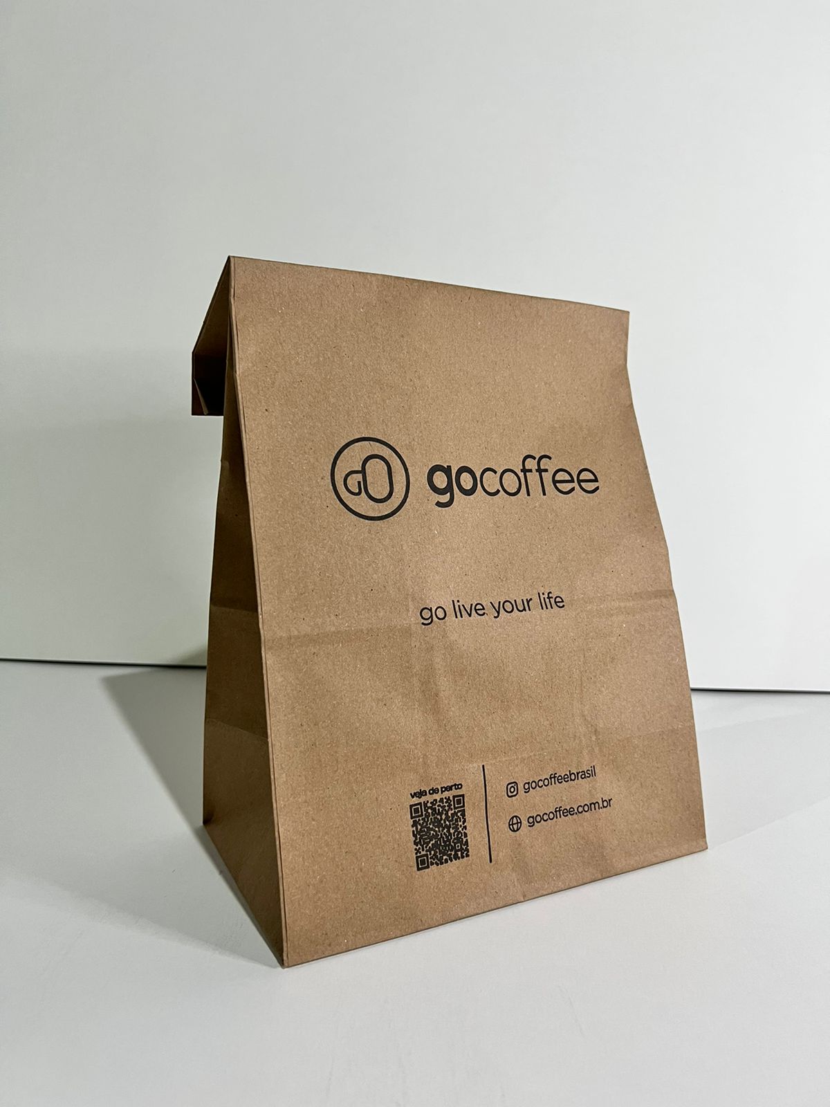 Saco personalizado Go Coffee